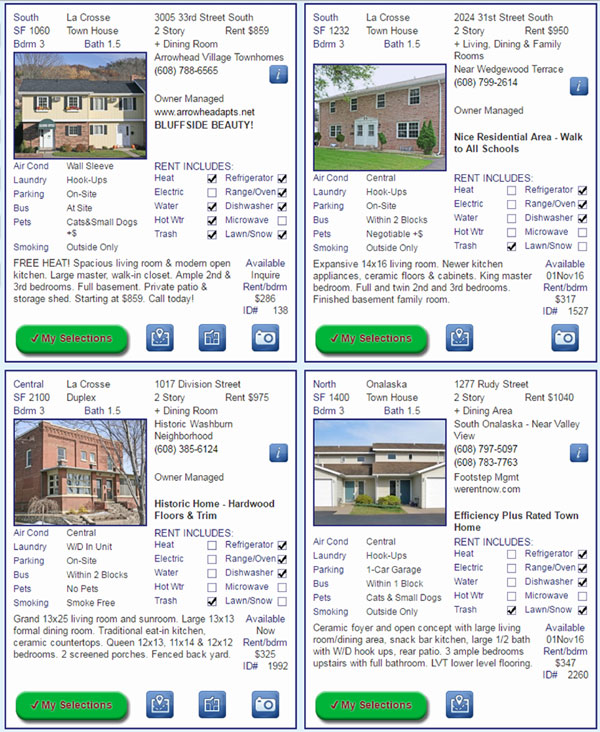 Complete Apartment Listings Complete Apartment Listings